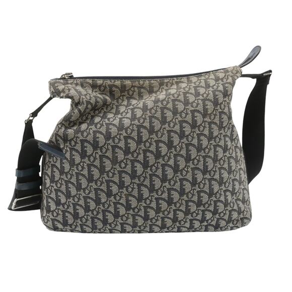 Dior Handbags - Christian Dior Trotter Bag Vintage Canvas Diorissimo Shoulder Purse Oblique CD